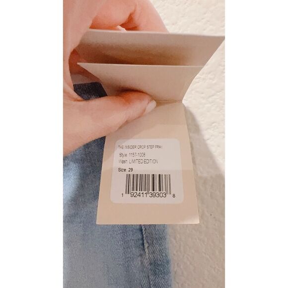 Mother The Insider Crop Step Fray in Limited Edition 29” - Picture 8 of 11